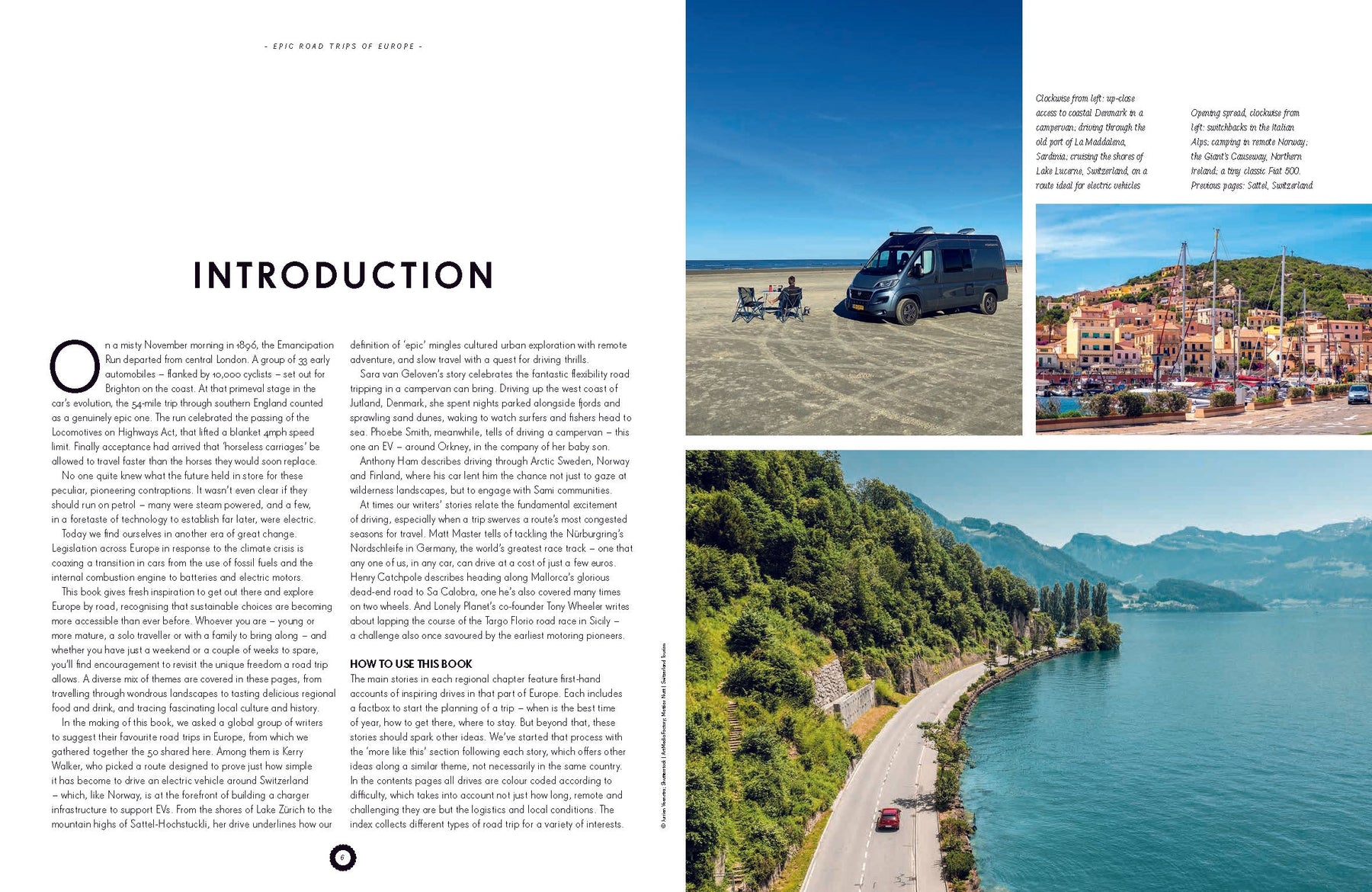 Epic Road Trips of Europe - Book