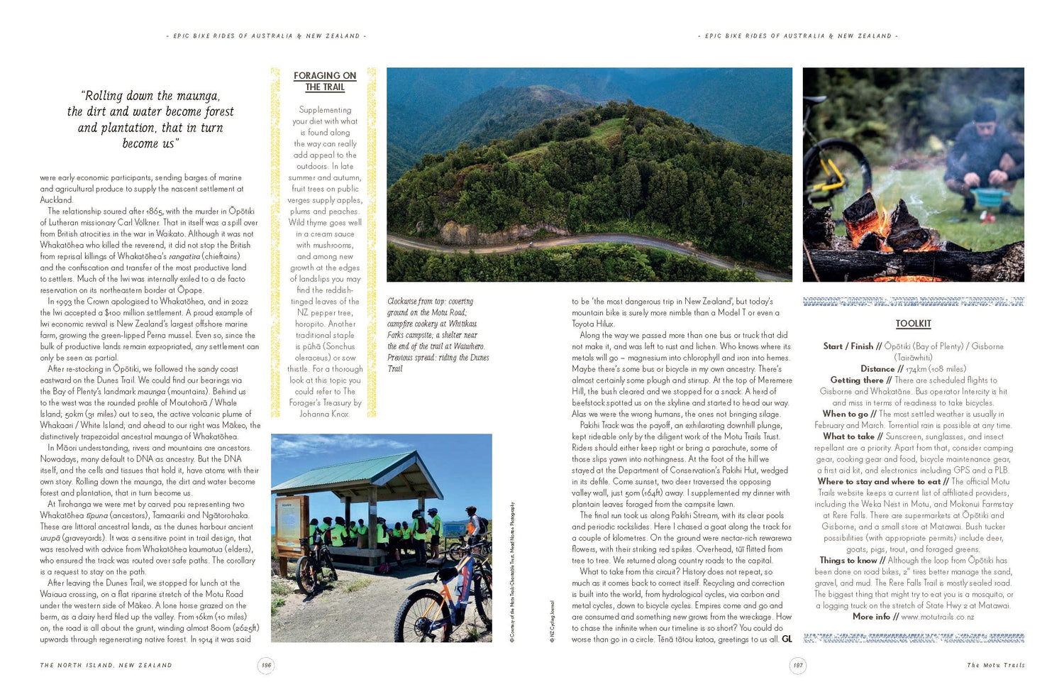 Epic Bike Rides of Australia and New Zealand - Book + eBook