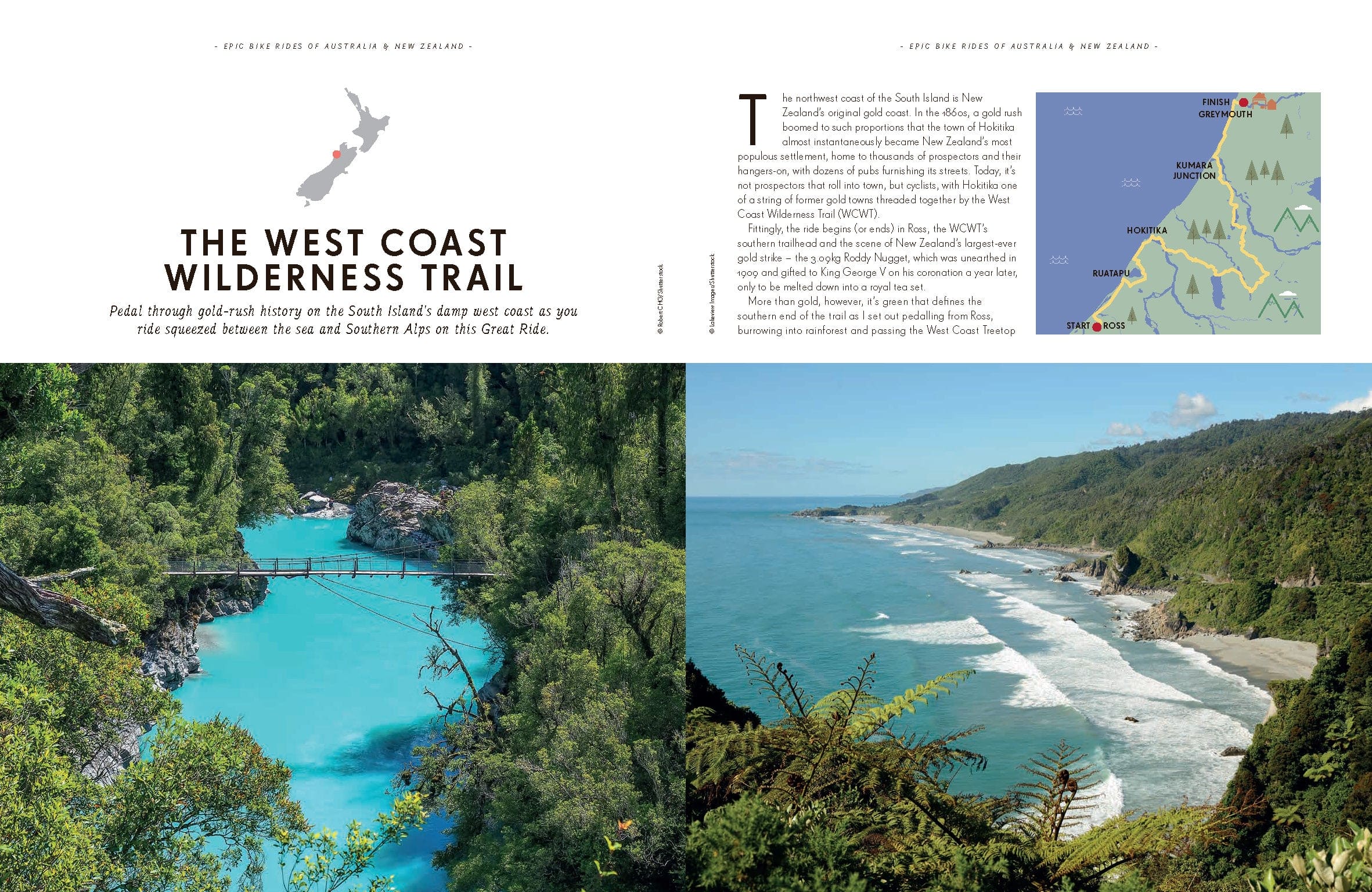 Epic Bike Rides of Australia and New Zealand - Book