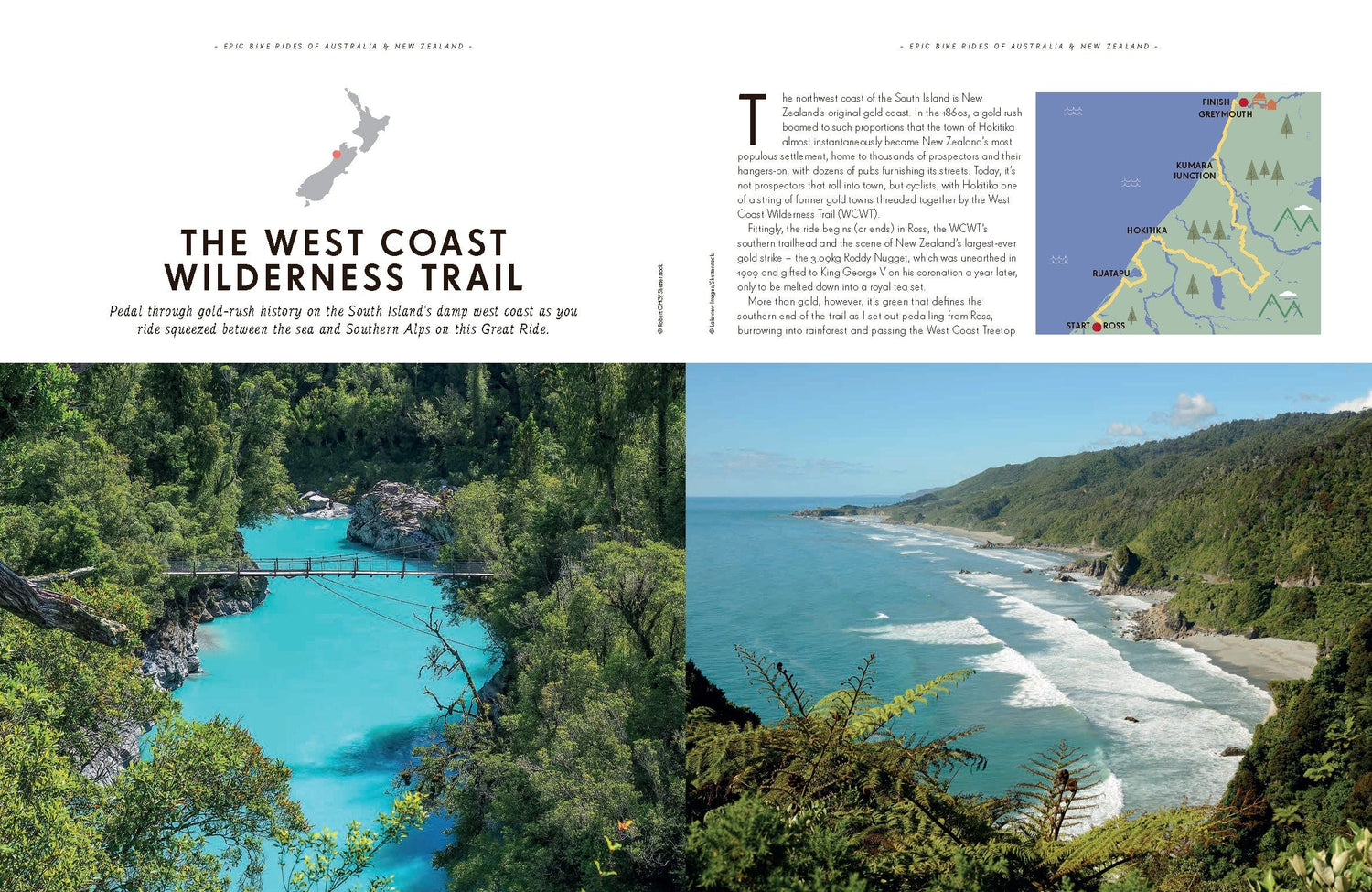 Epic Bike Rides of Australia and New Zealand - Book