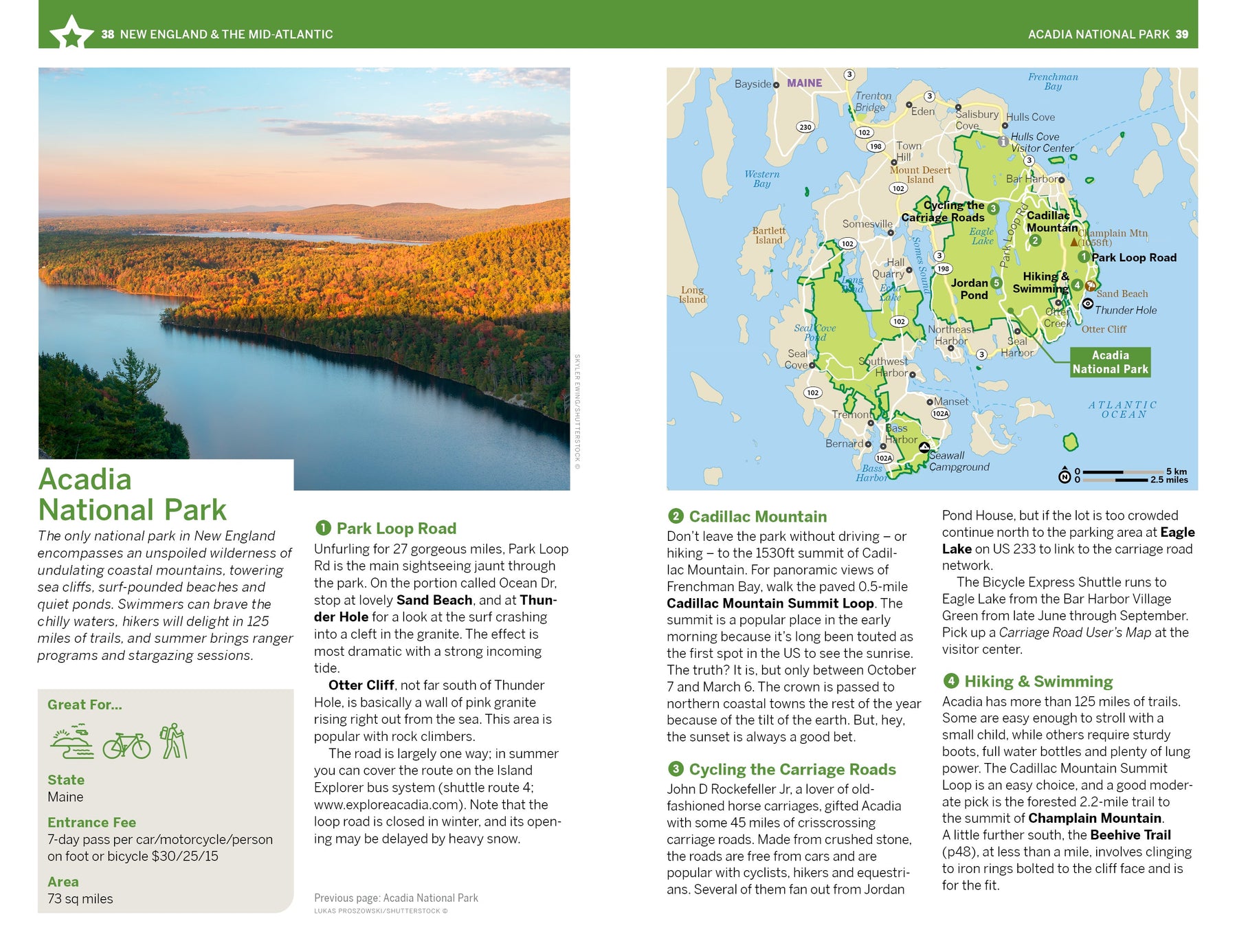 New England & the Mid-Atlantic's National Parks - Book + eBook