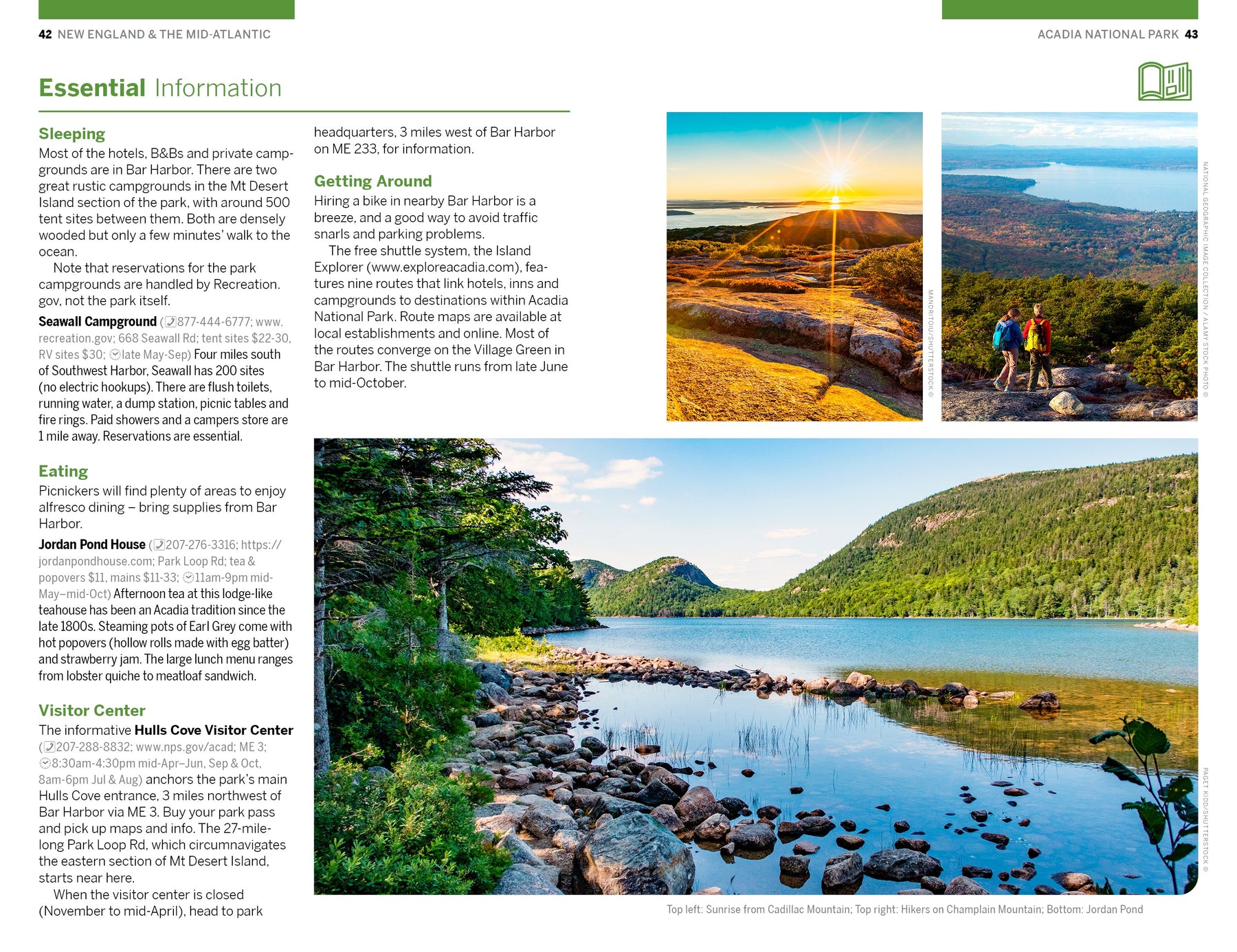 New England & the Mid-Atlantic's National Parks - Book + eBook