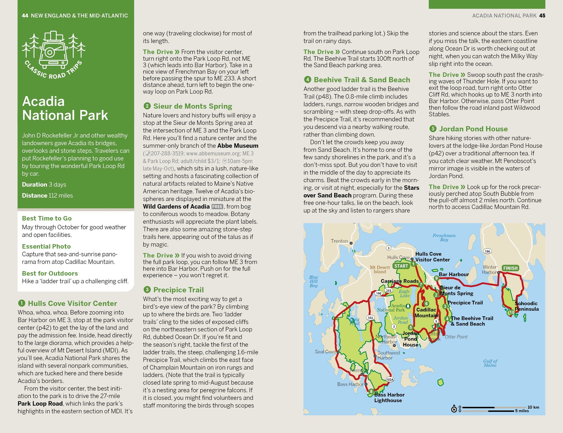 New England & the Mid-Atlantic's National Parks - Book