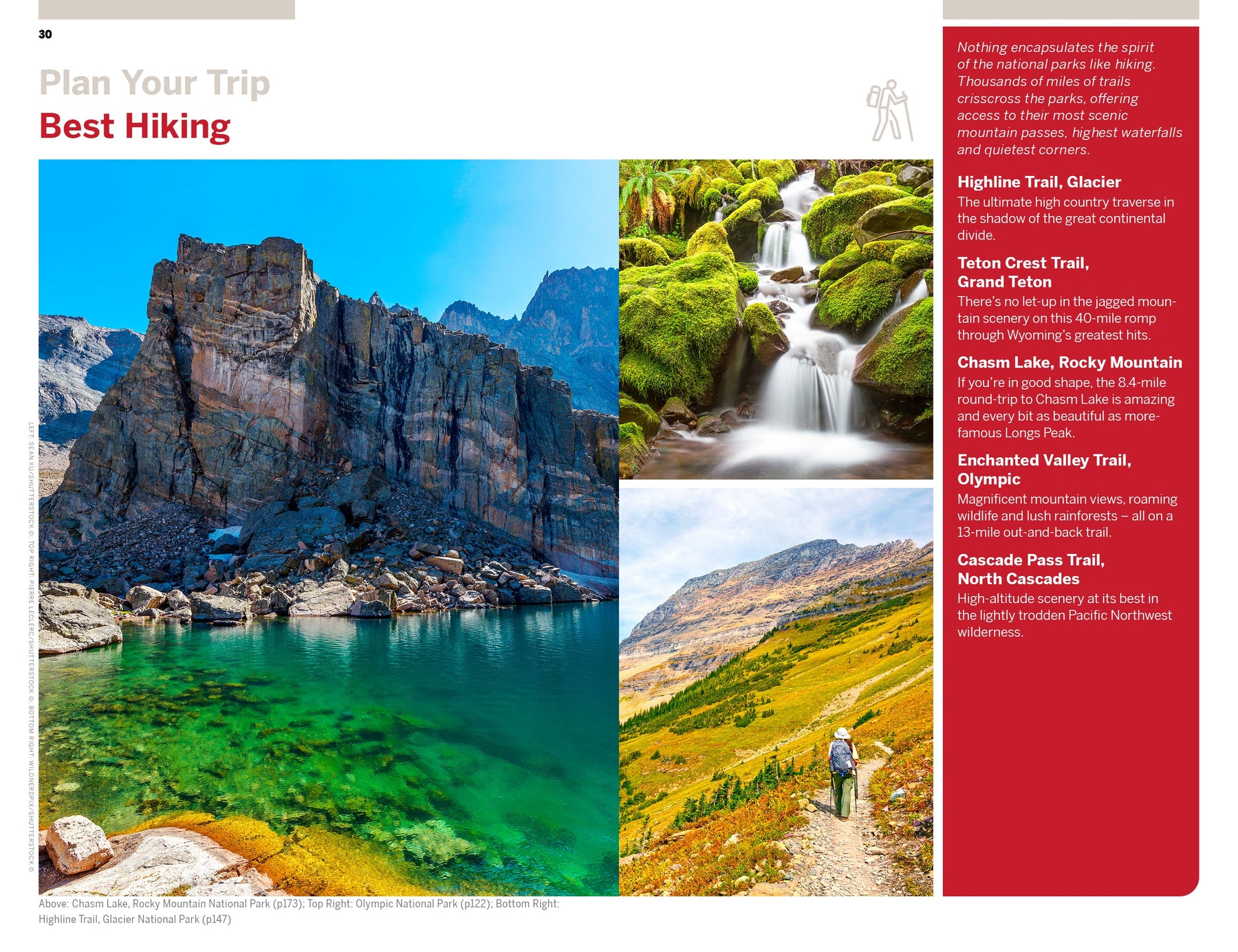 Rocky Mountains & Pacific Northwest's National Parks - Book