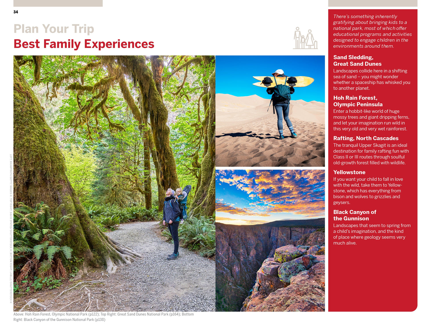 Rocky Mountains & Pacific Northwest's National Parks - Book
