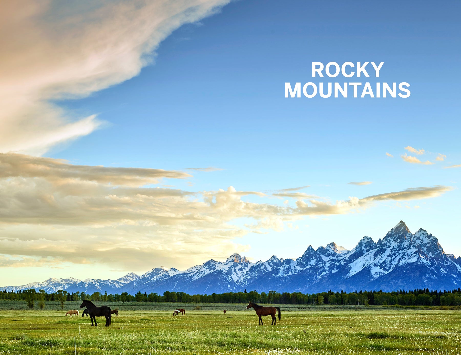 Rocky Mountains & Pacific Northwest's National Parks - Book