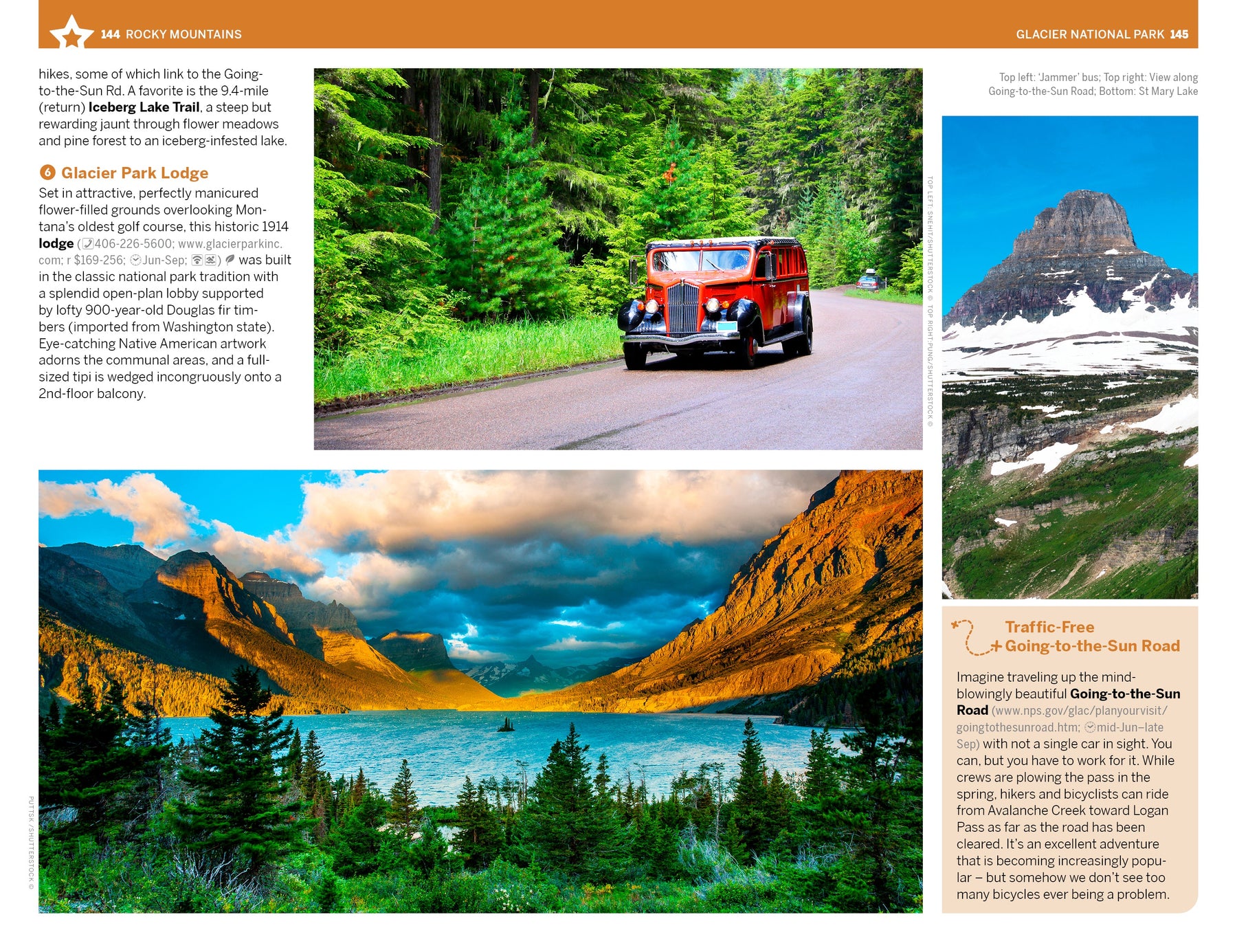 Rocky Mountains & Pacific Northwest's National Parks - Book