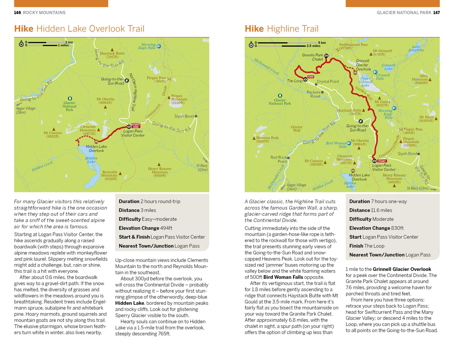 Rocky Mountains Pacific Northwest's National Parks Book