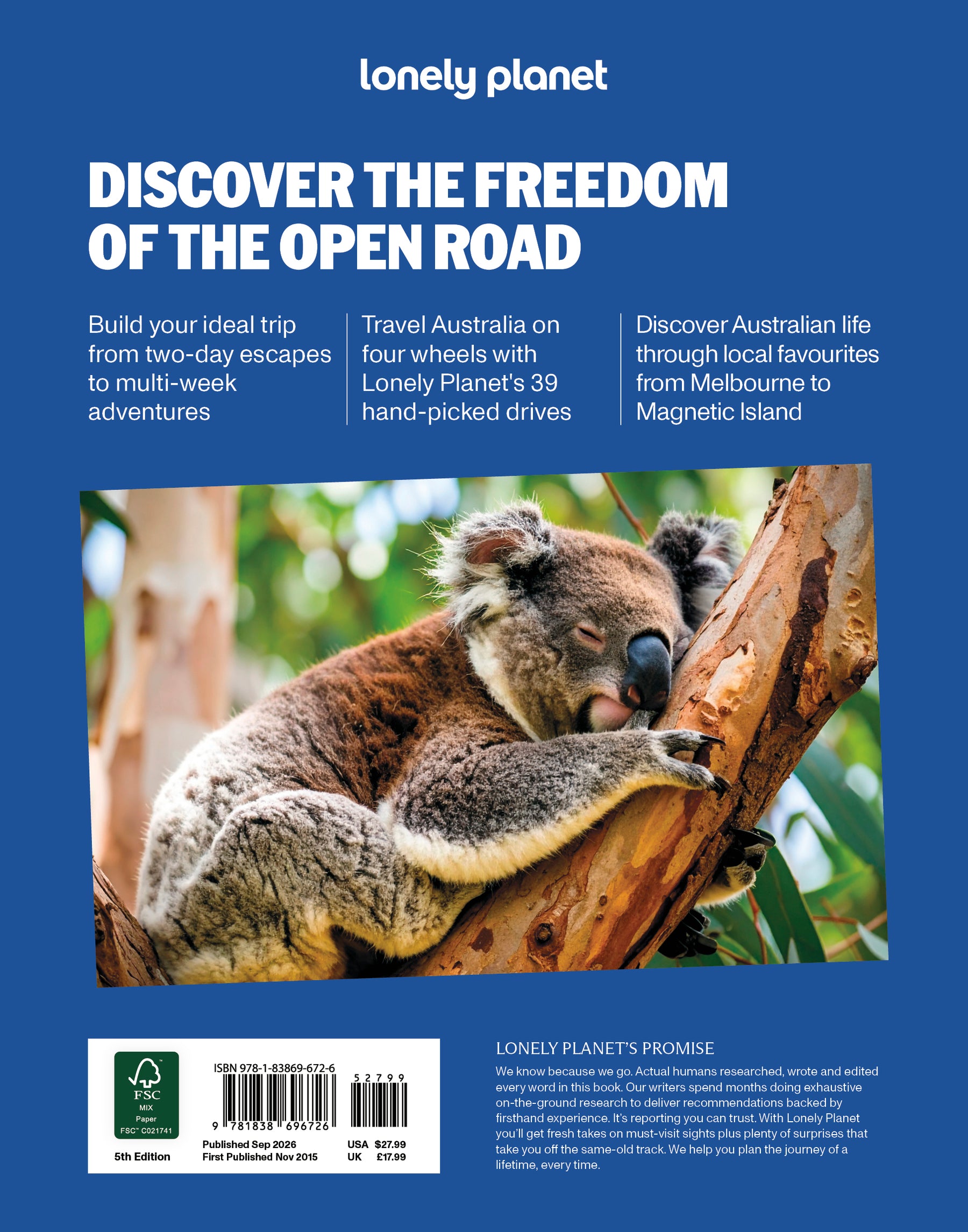 Best Road Trips Australia - Book