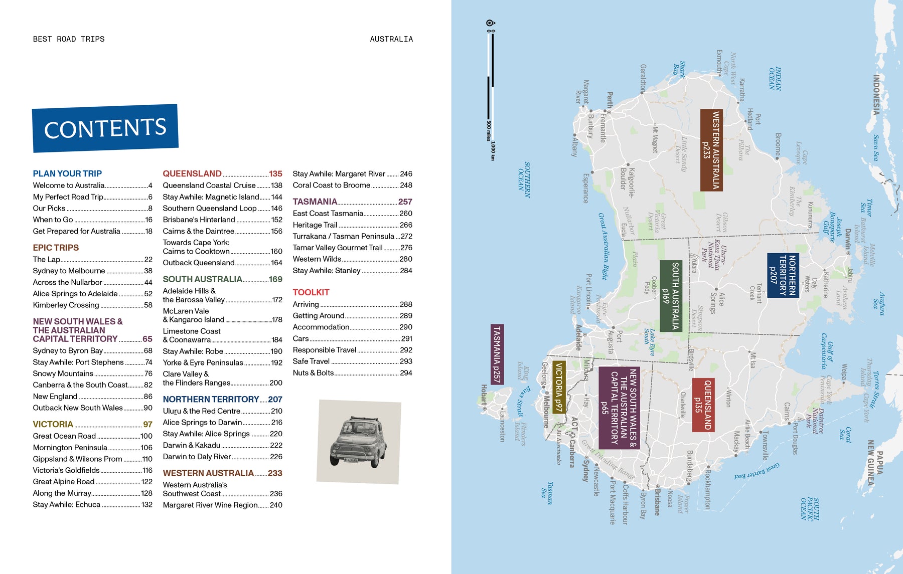 Best Road Trips Australia - Book