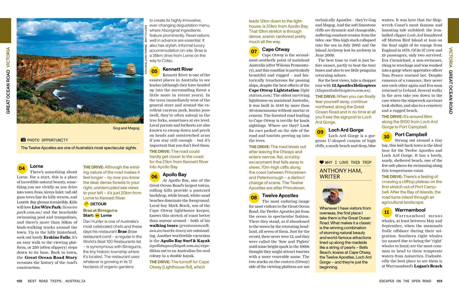 Best Road Trips Australia - Book