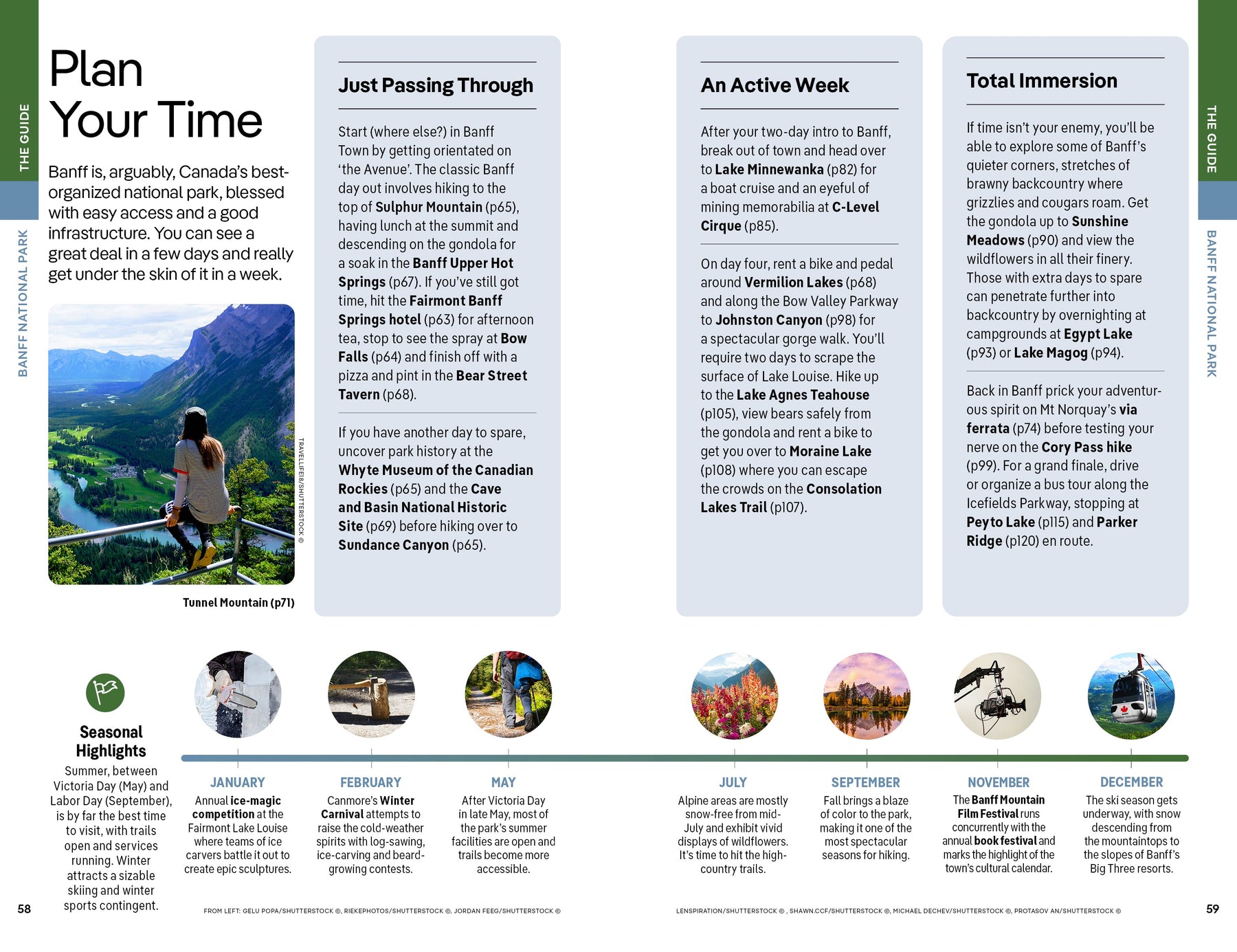 Banff, Jasper and Glacier National Parks - Book + eBook