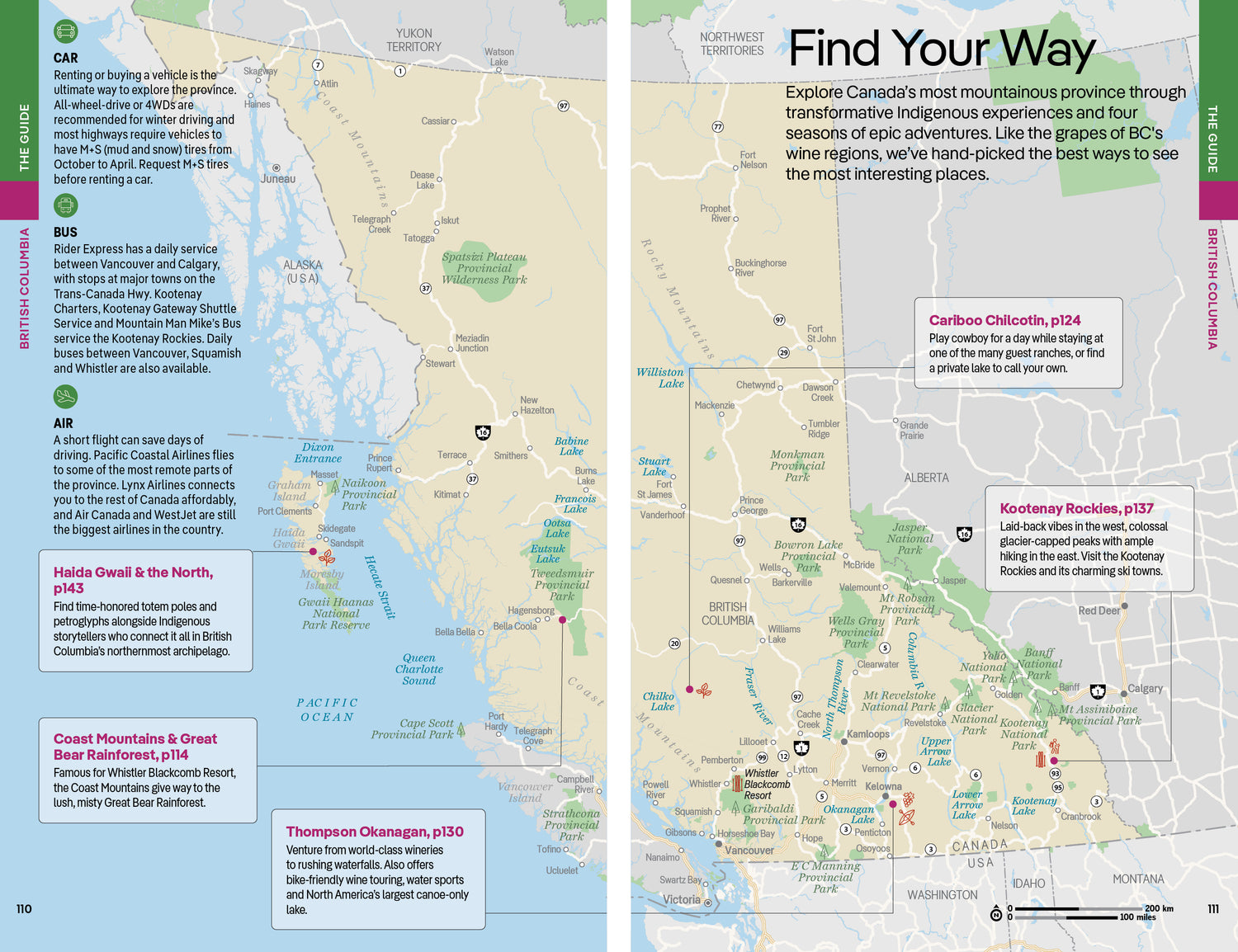 British Columbia & the Canadian Rockies - Book