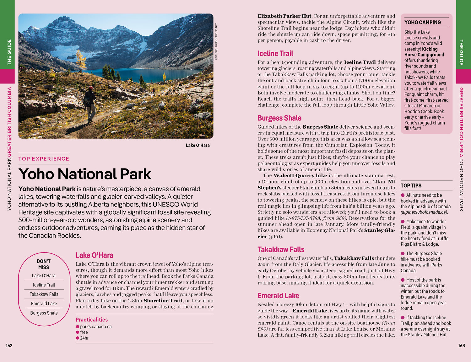 British Columbia & the Canadian Rockies - Book