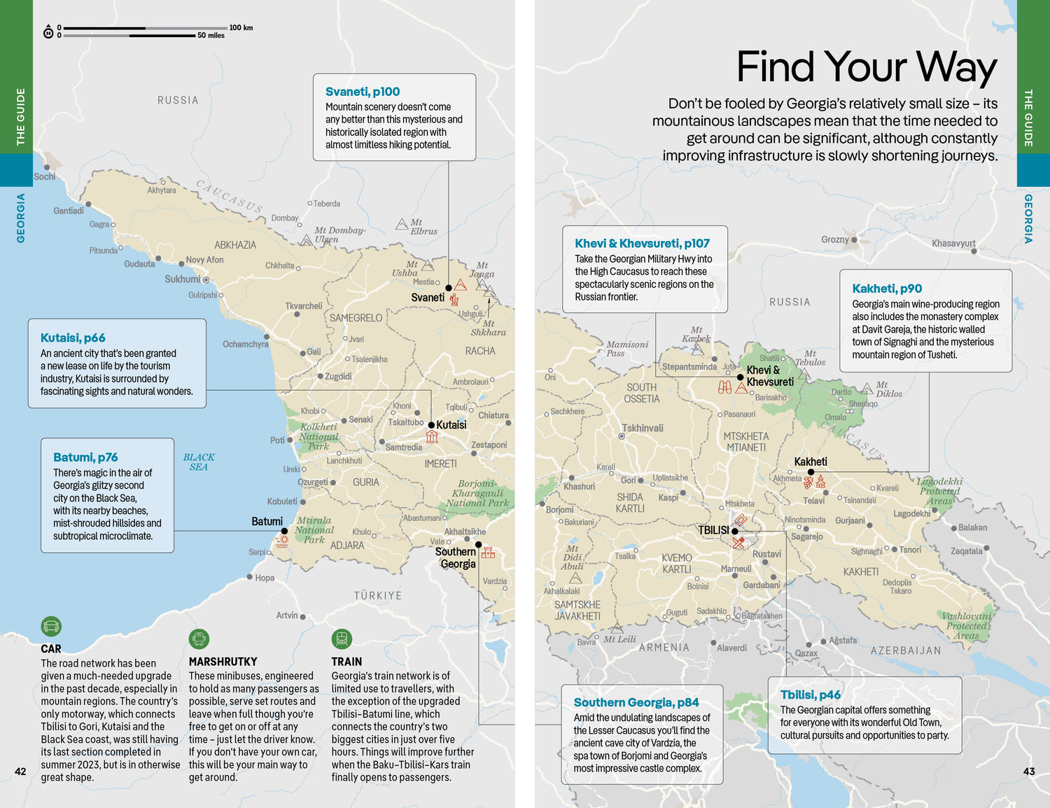 Georgia, Armenia & Azerbaijan - Book