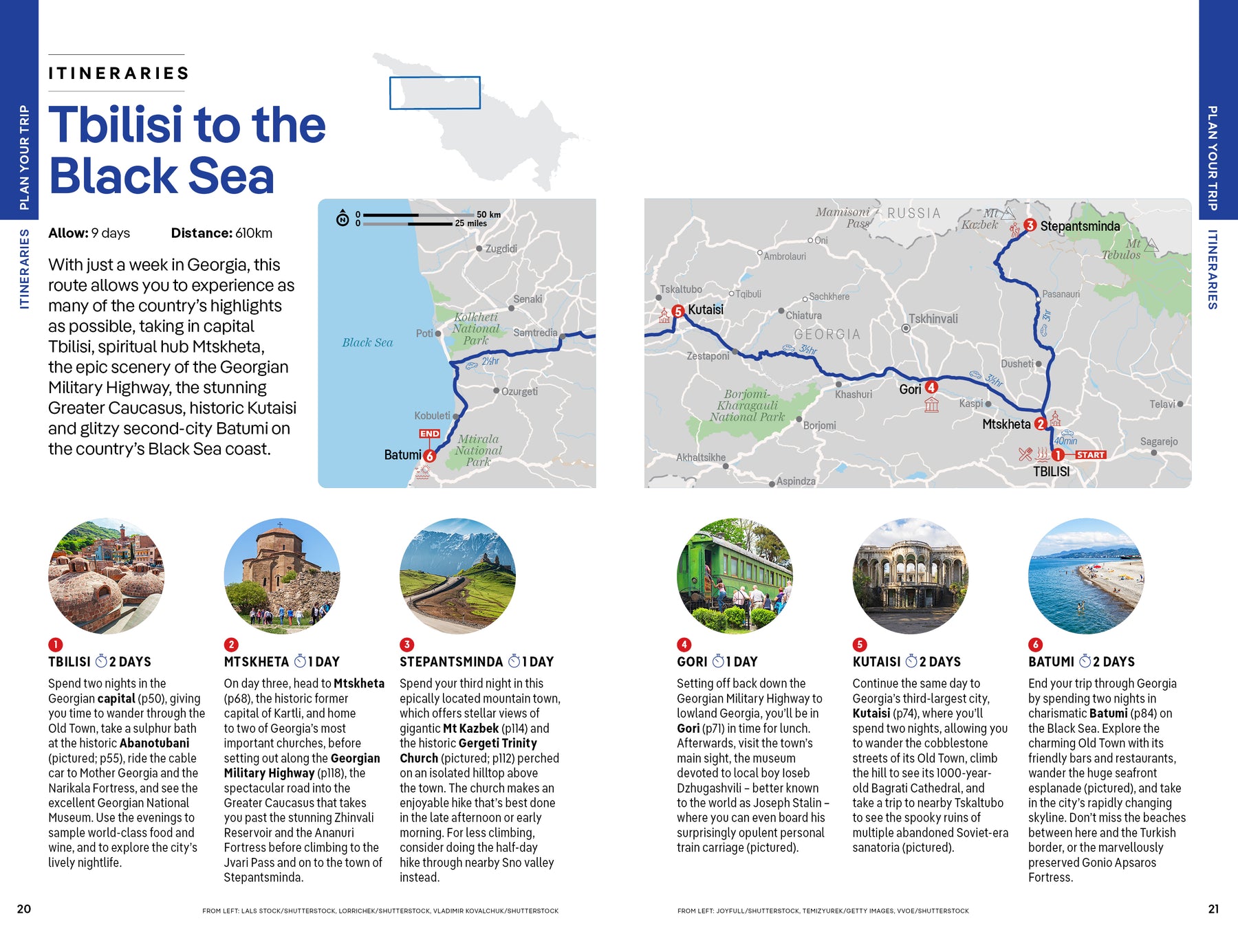 Georgia, Armenia & Azerbaijan - Book
