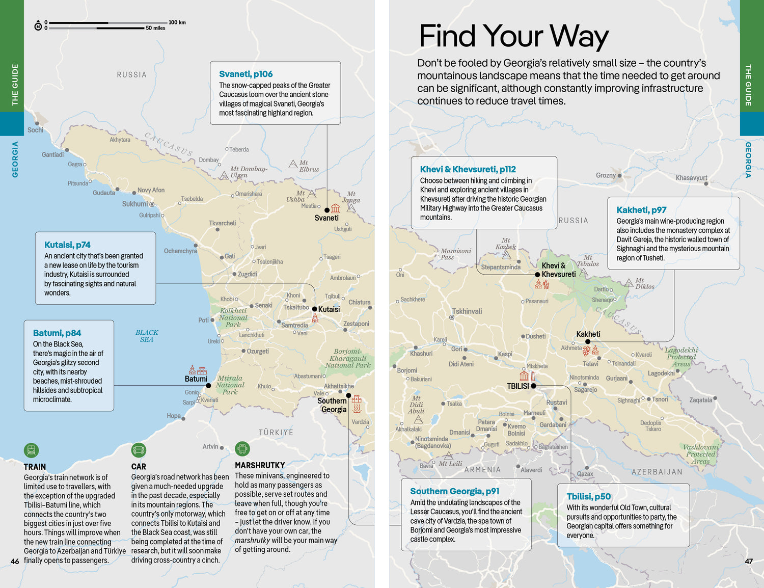 Georgia, Armenia & Azerbaijan - Book