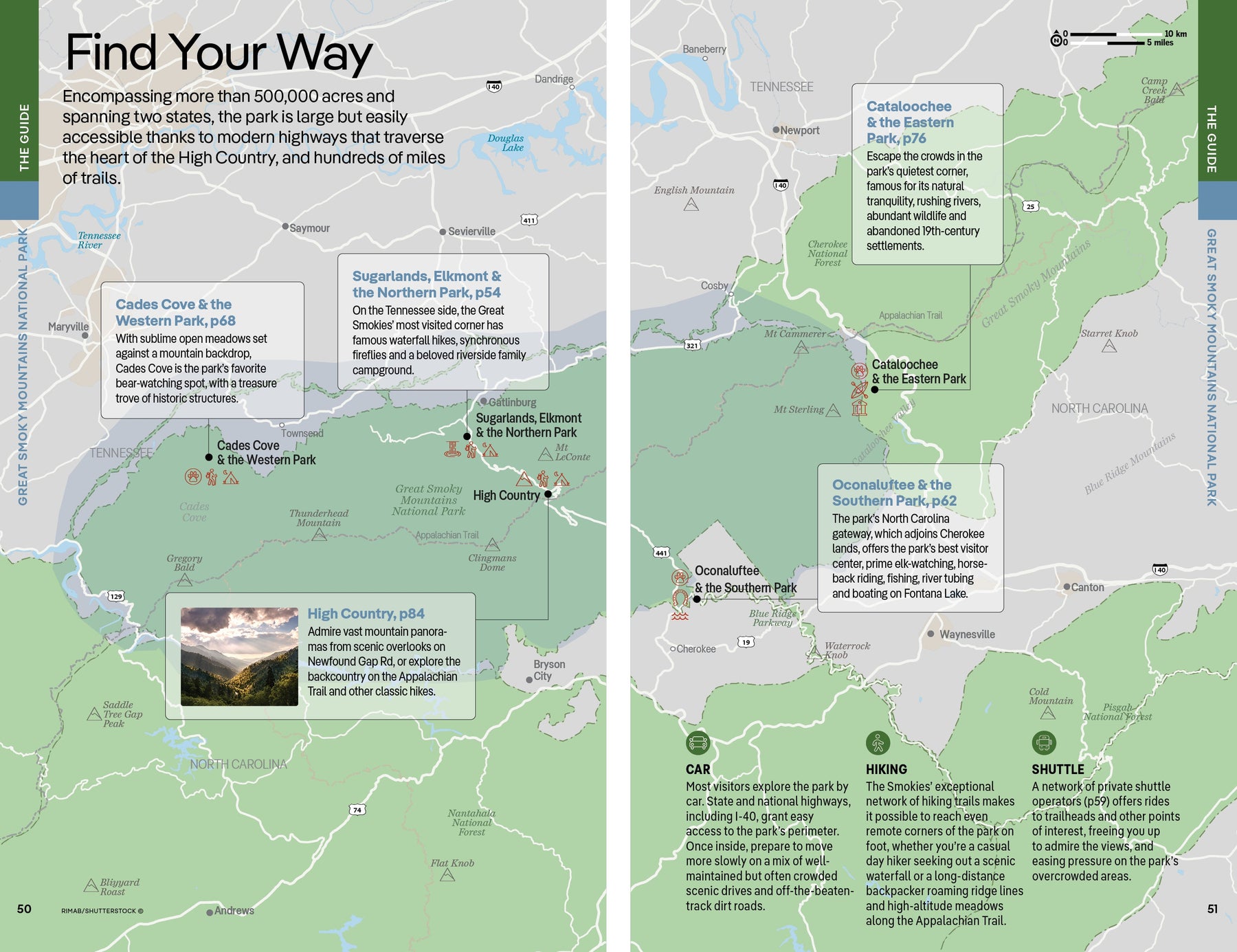 Great Smoky Mountains National Park - Book + eBook