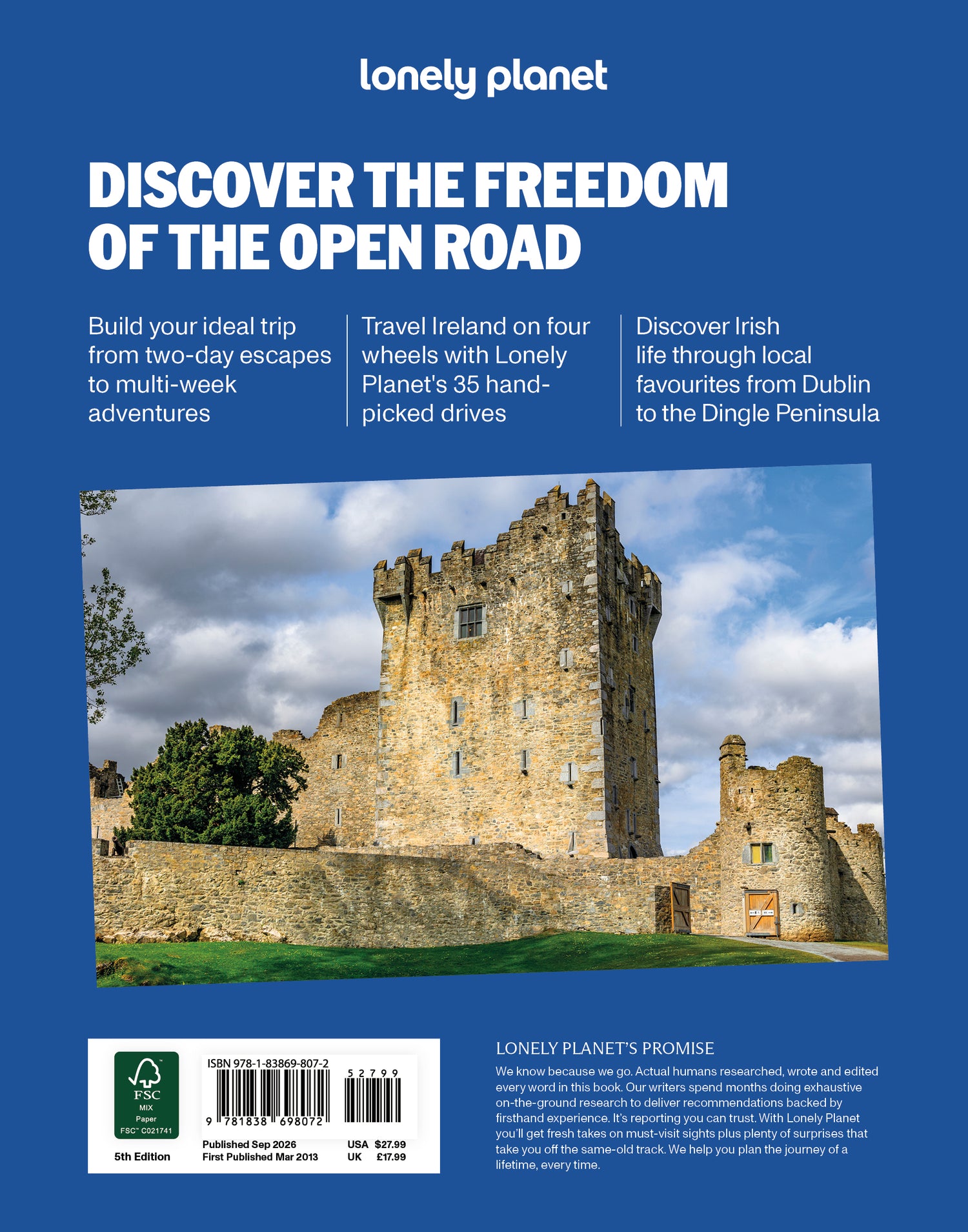 Best Road Trips Ireland - Book