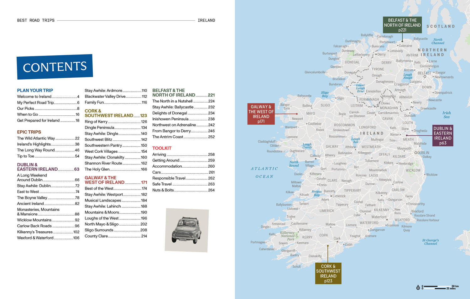 Best Road Trips Ireland - Book