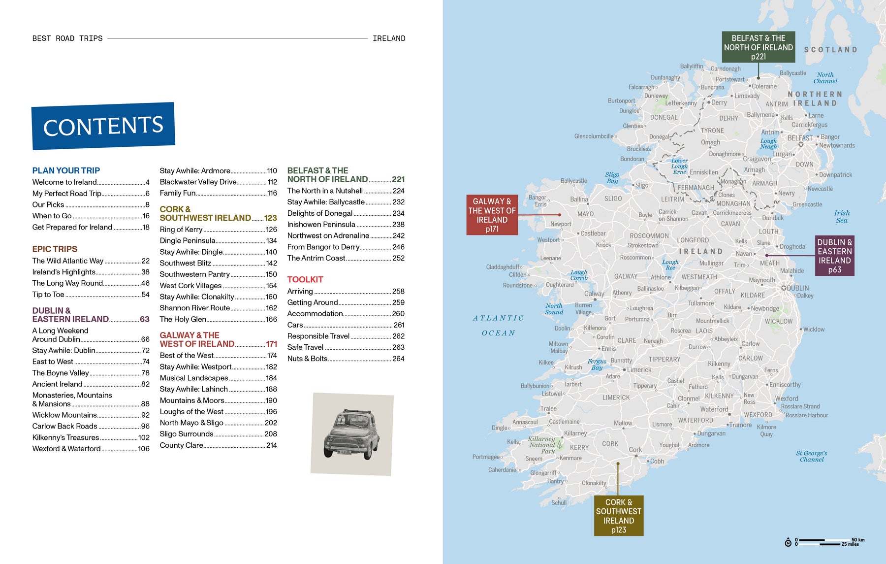 Best Road Trips Ireland - Book