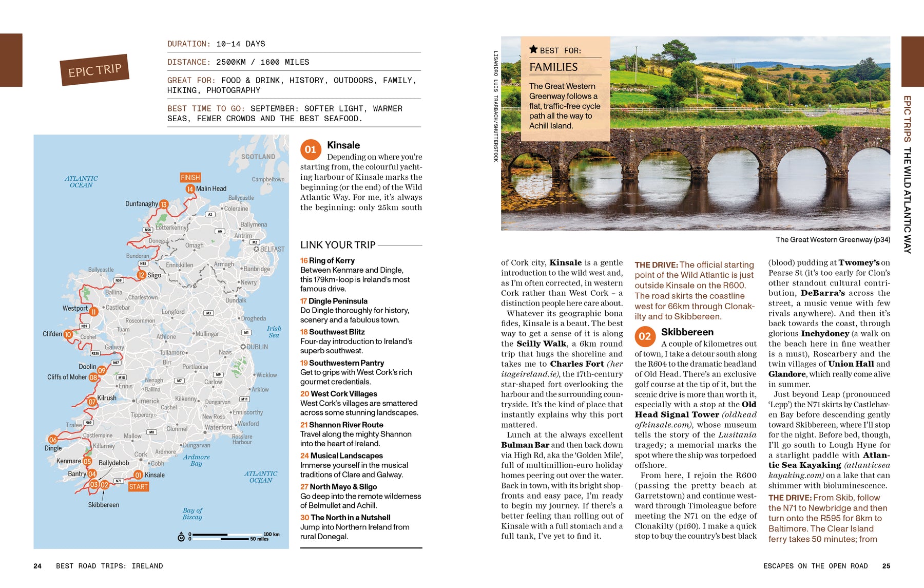 Best Road Trips Ireland - Book