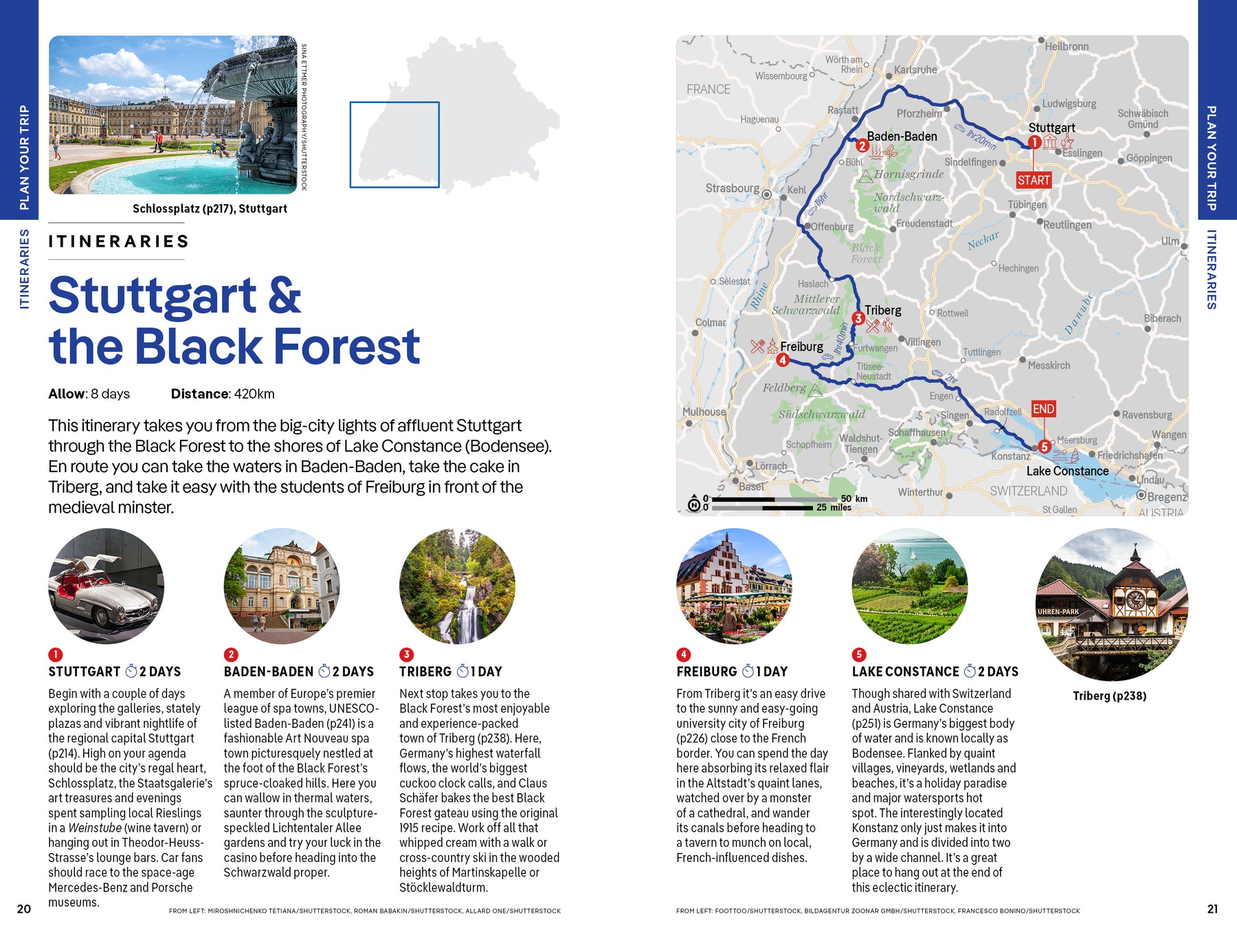 Munich, Bavaria & the Black Forest - Book