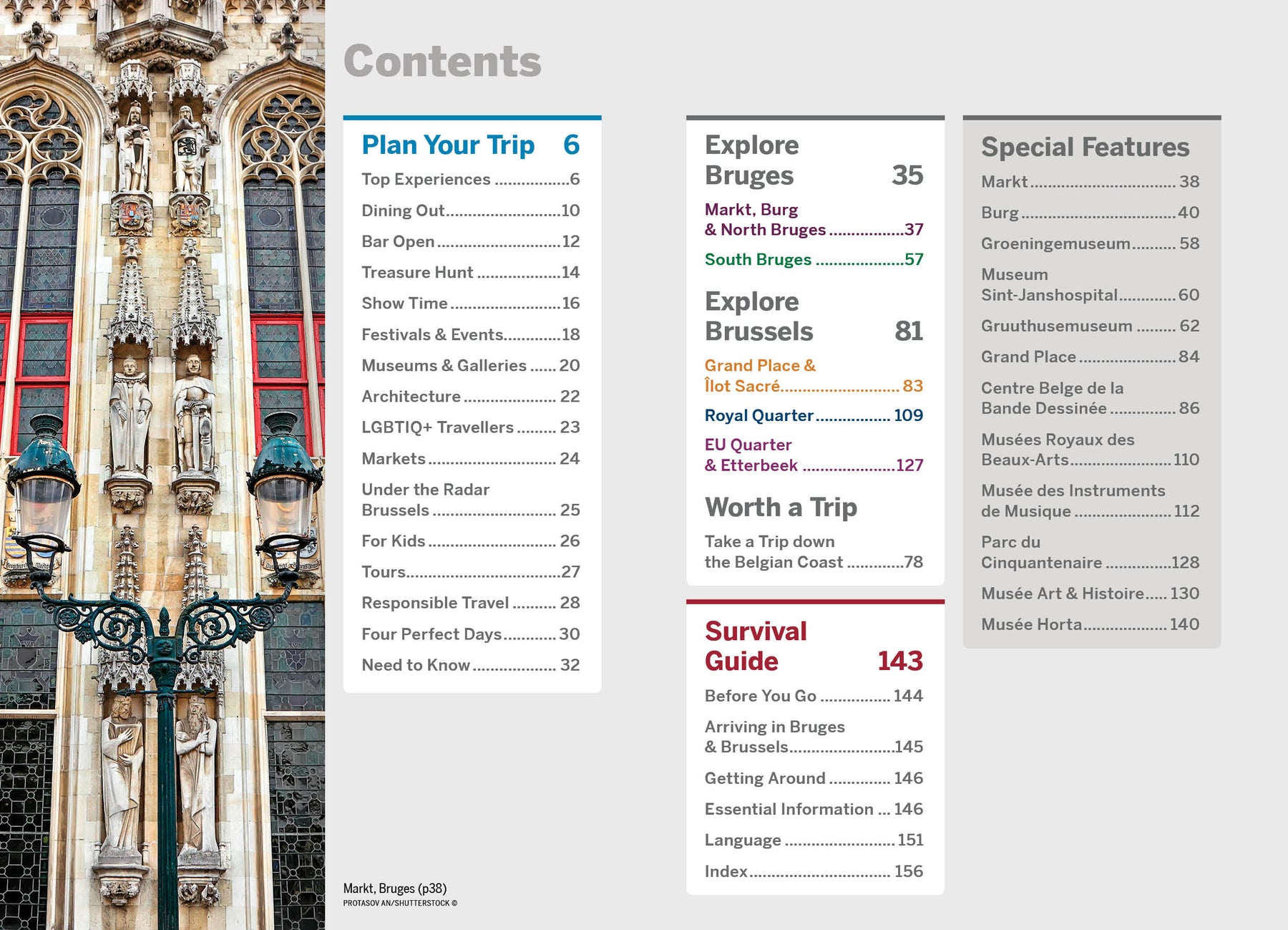 Pocket Bruges & Brussels - Book + eBook