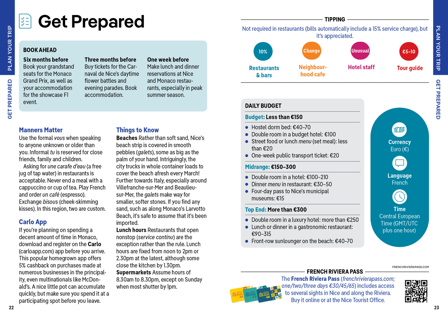 Pocket Nice & Monaco - Book