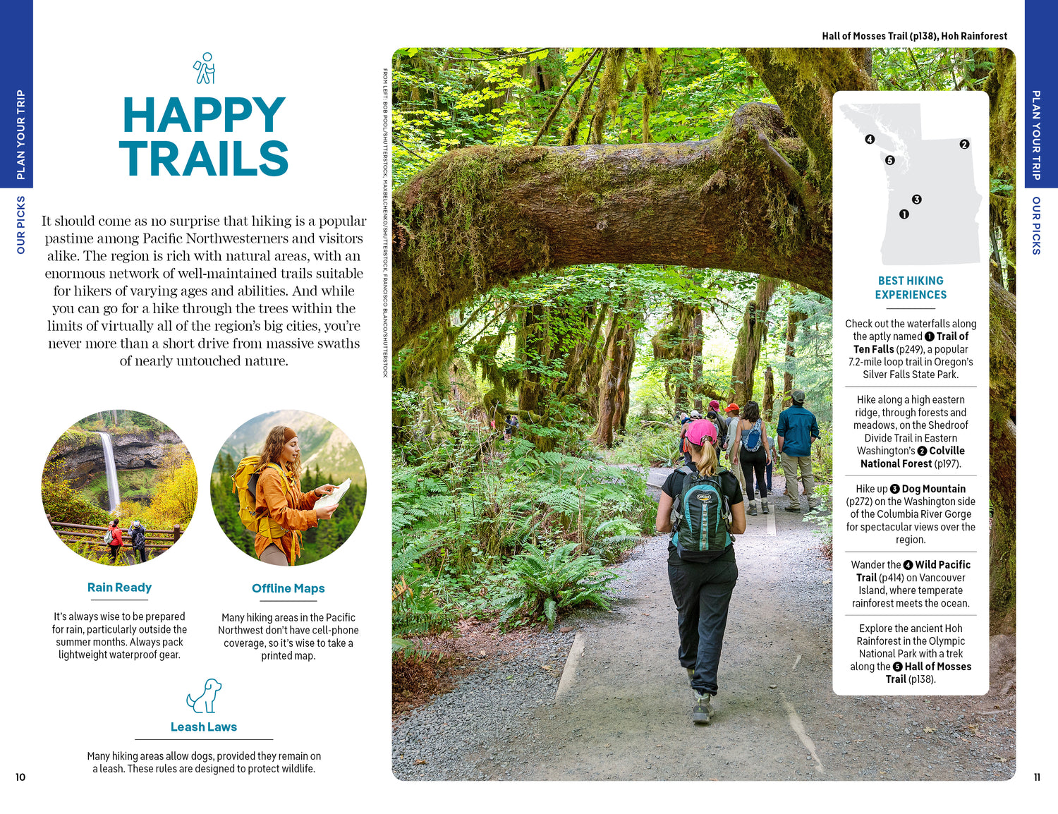 Washington, Oregon & the Pacific Northwest - Book