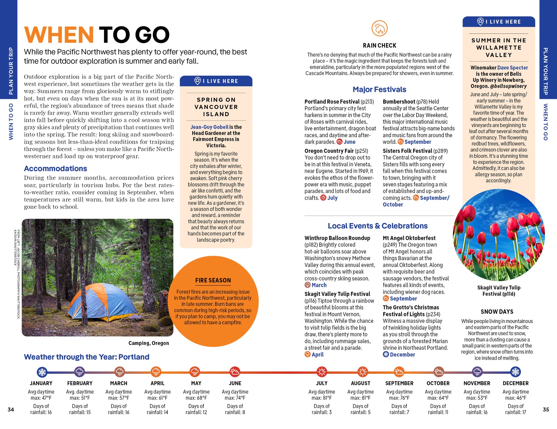 Washington, Oregon & the Pacific Northwest - Book