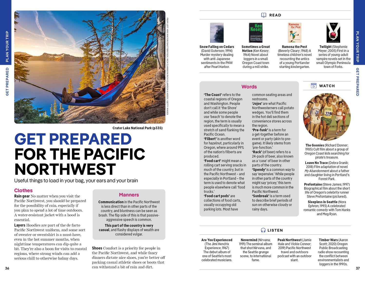 Washington, Oregon & the Pacific Northwest - Book