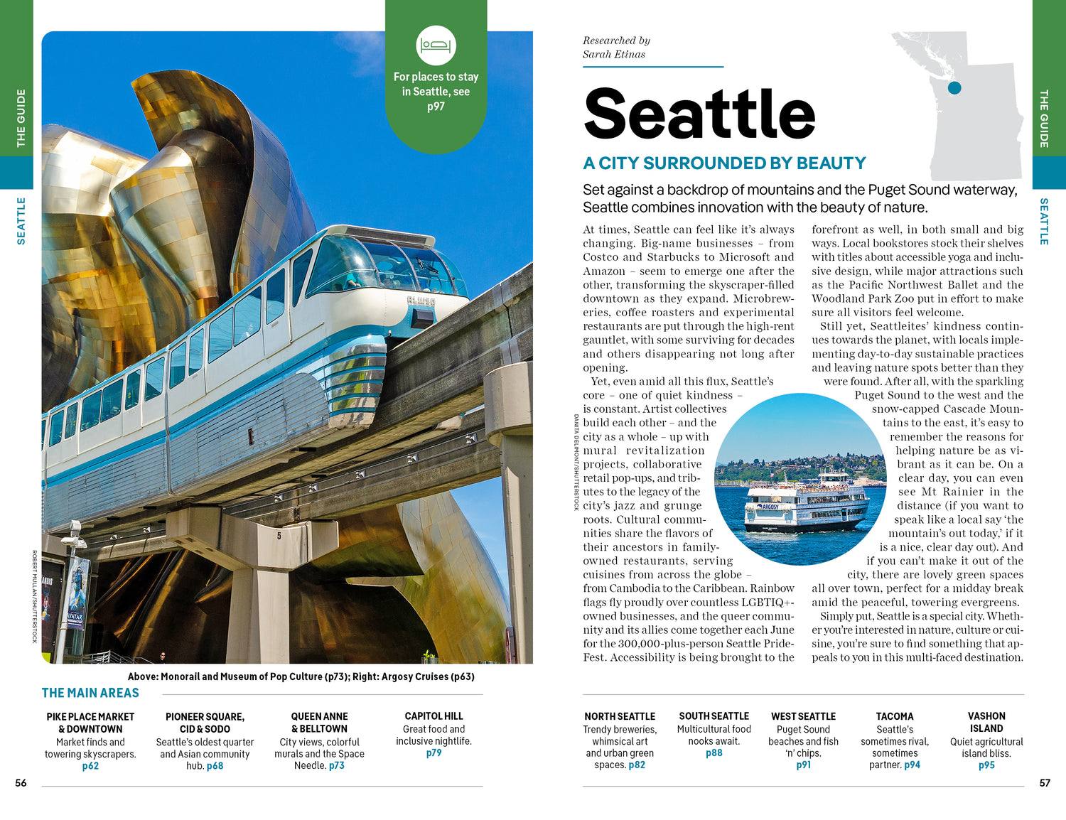 Washington, Oregon & the Pacific Northwest - Book