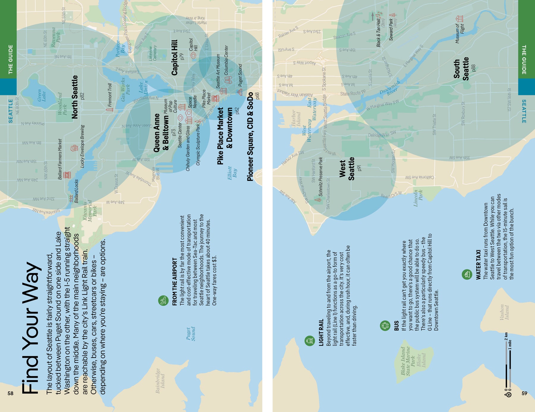Washington, Oregon & the Pacific Northwest - Book