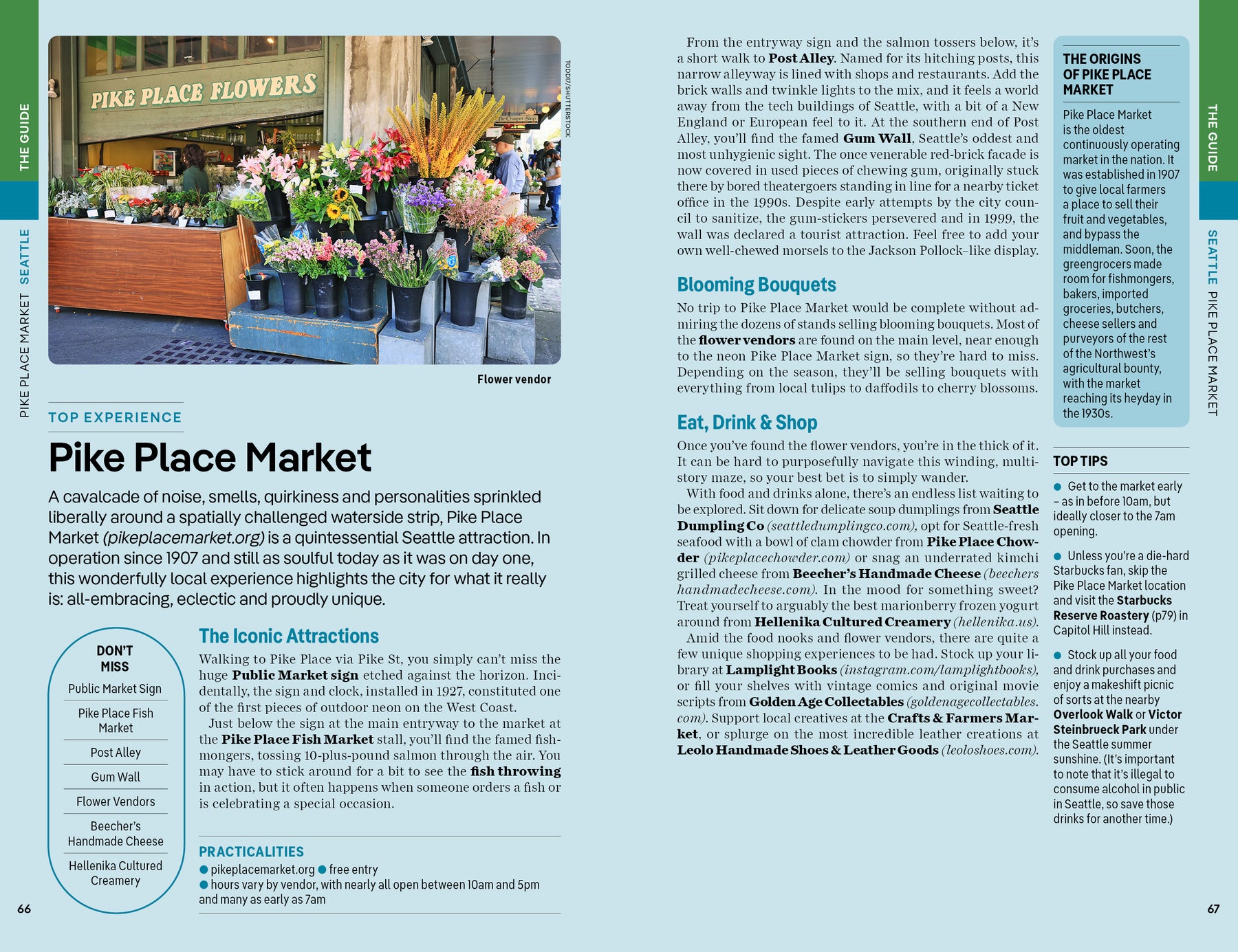 Washington, Oregon & the Pacific Northwest - Book