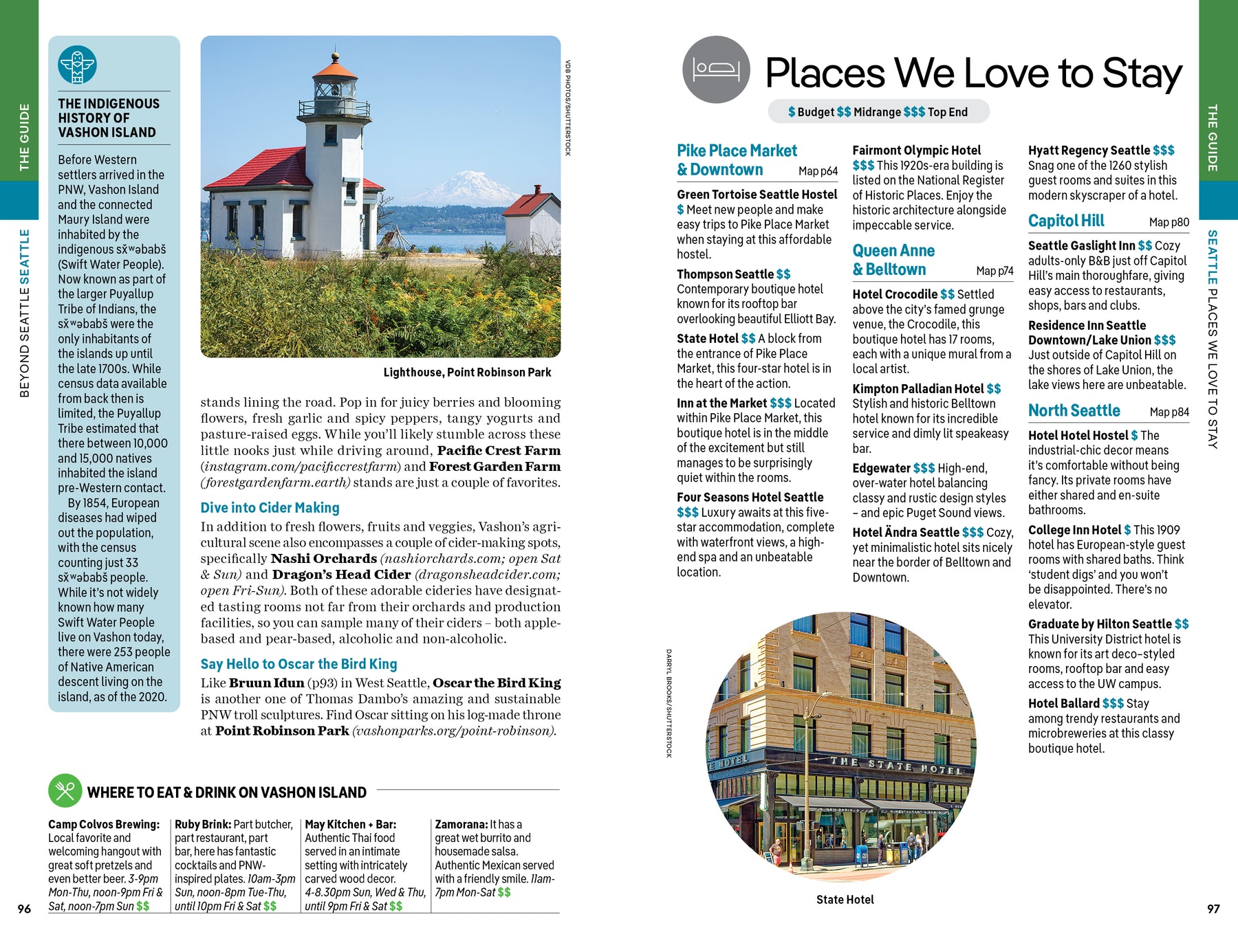 Washington, Oregon & the Pacific Northwest - Book