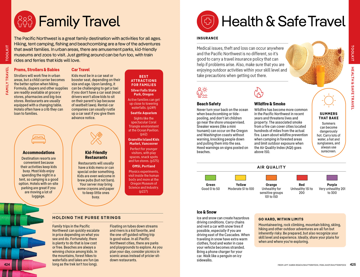 Washington, Oregon & the Pacific Northwest - Book