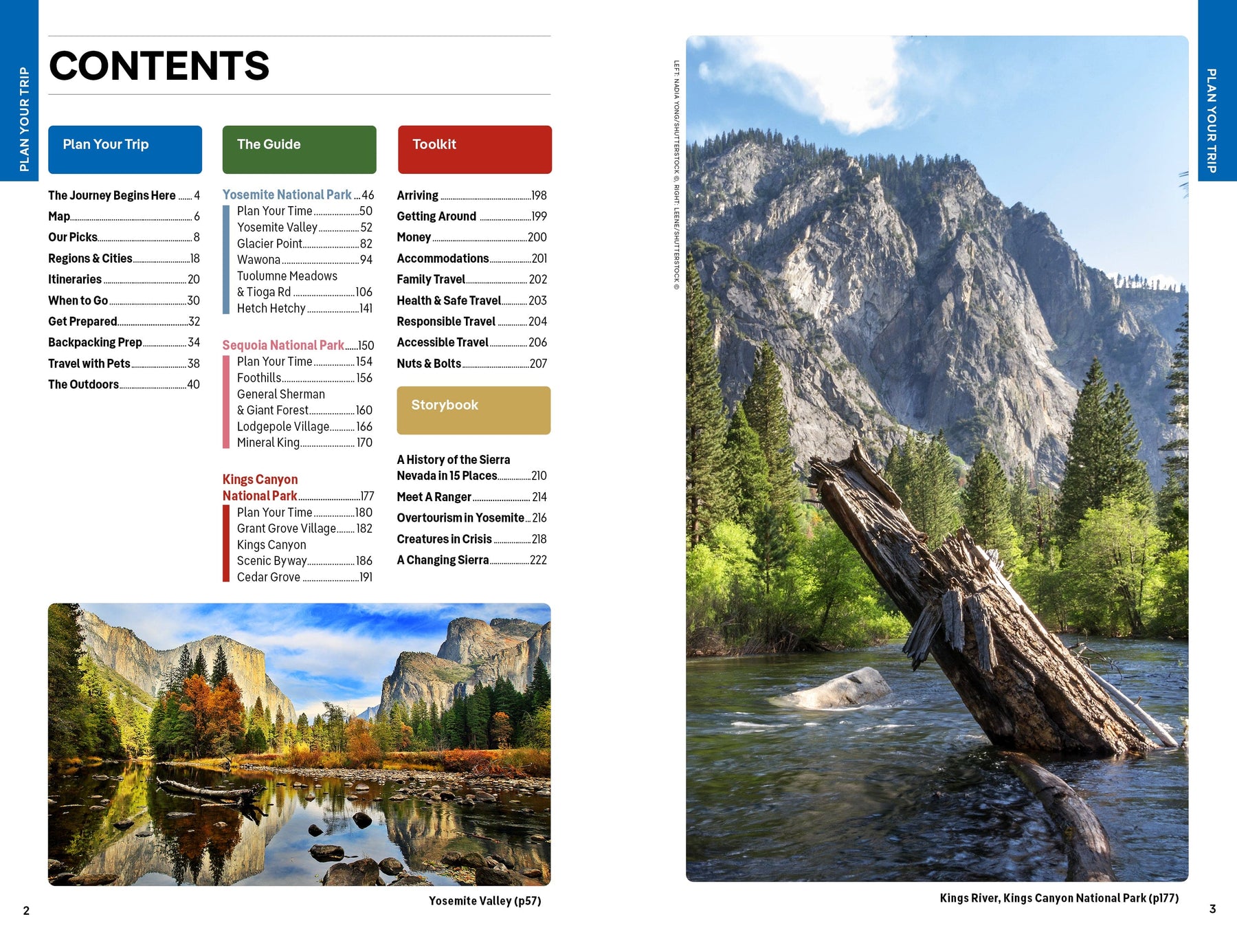 Yosemite, Sequoia & Kings Canyon National Parks - Book