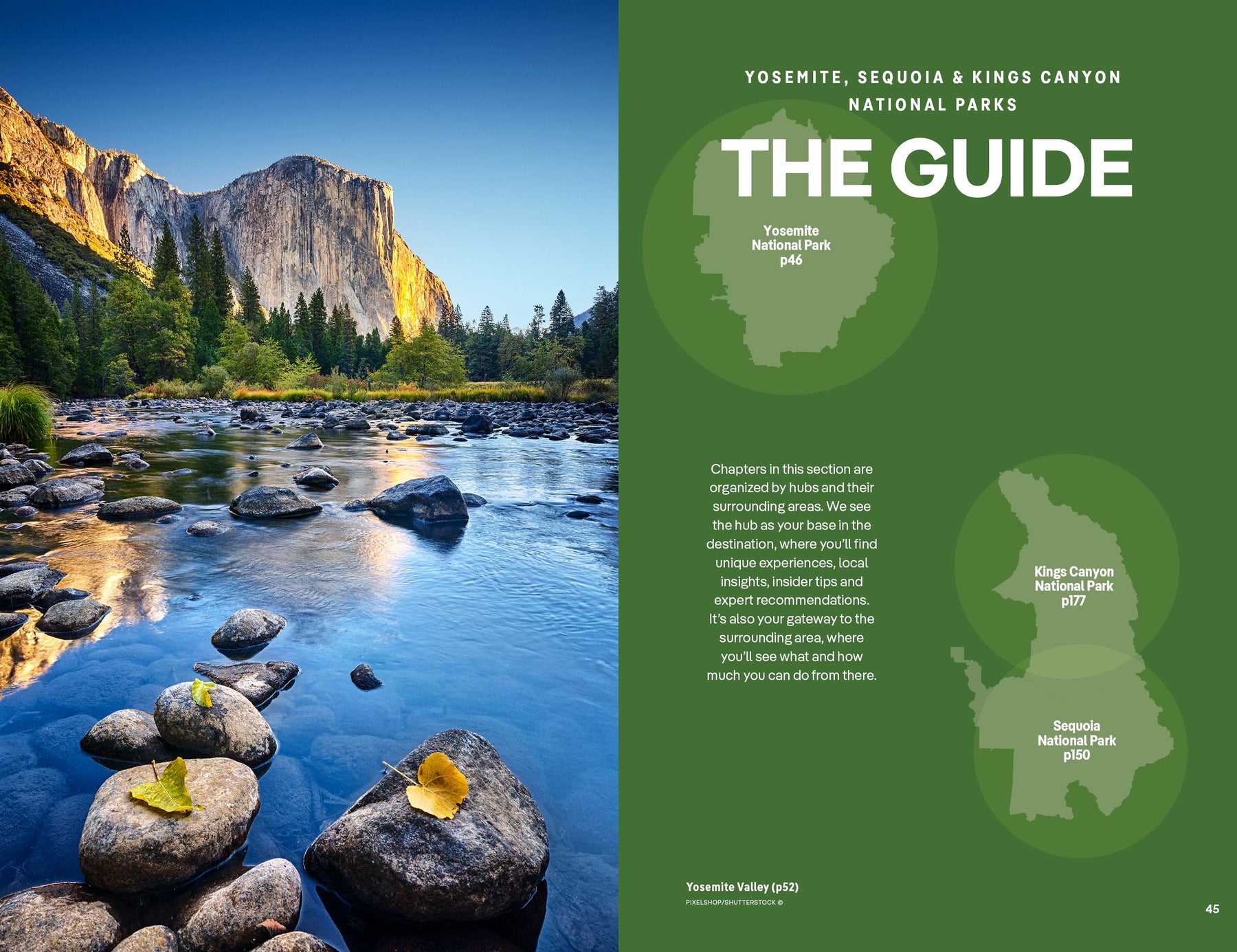 Yosemite, Sequoia & Kings Canyon National Parks - Book + eBook