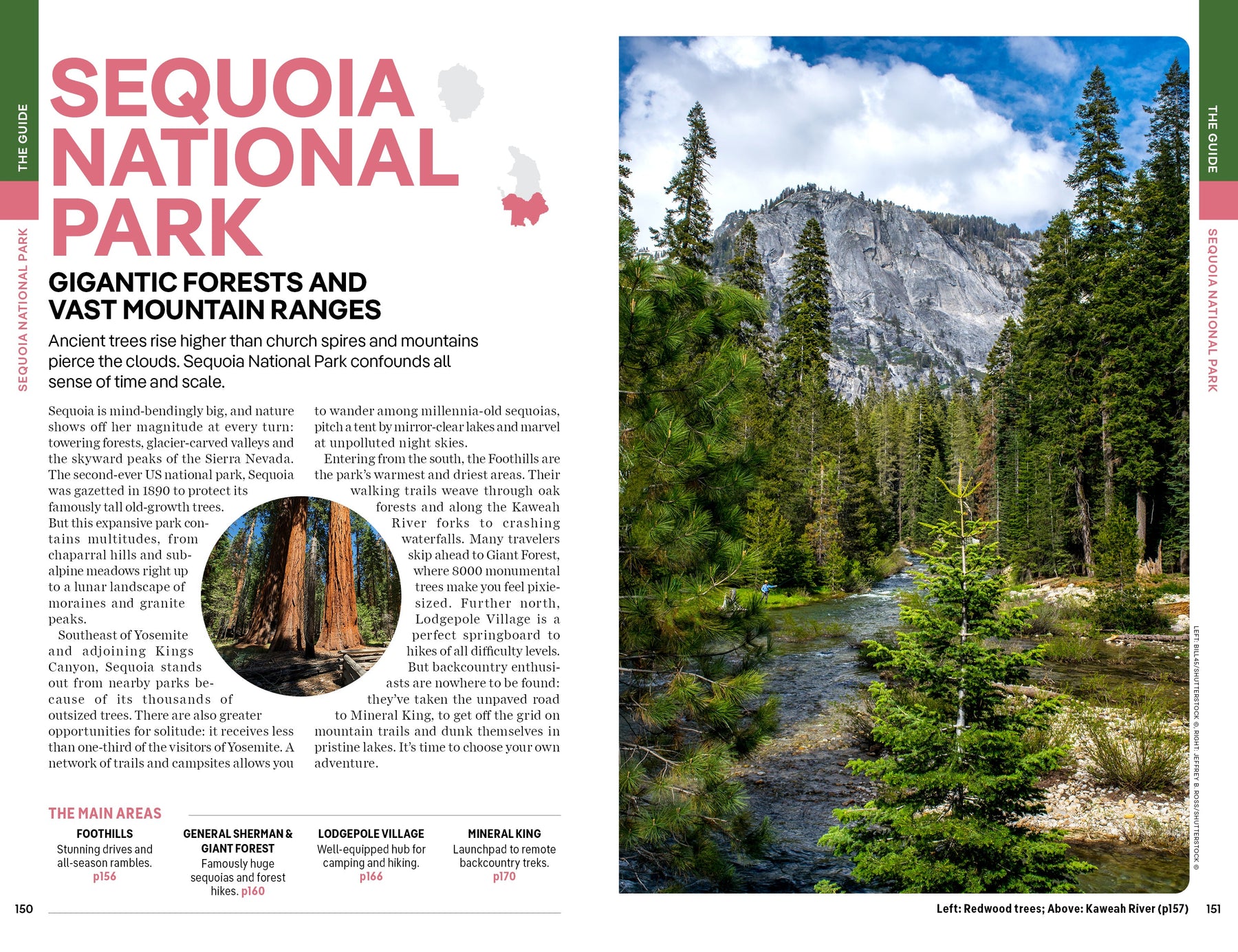 Yosemite, Sequoia & Kings Canyon National Parks - Book