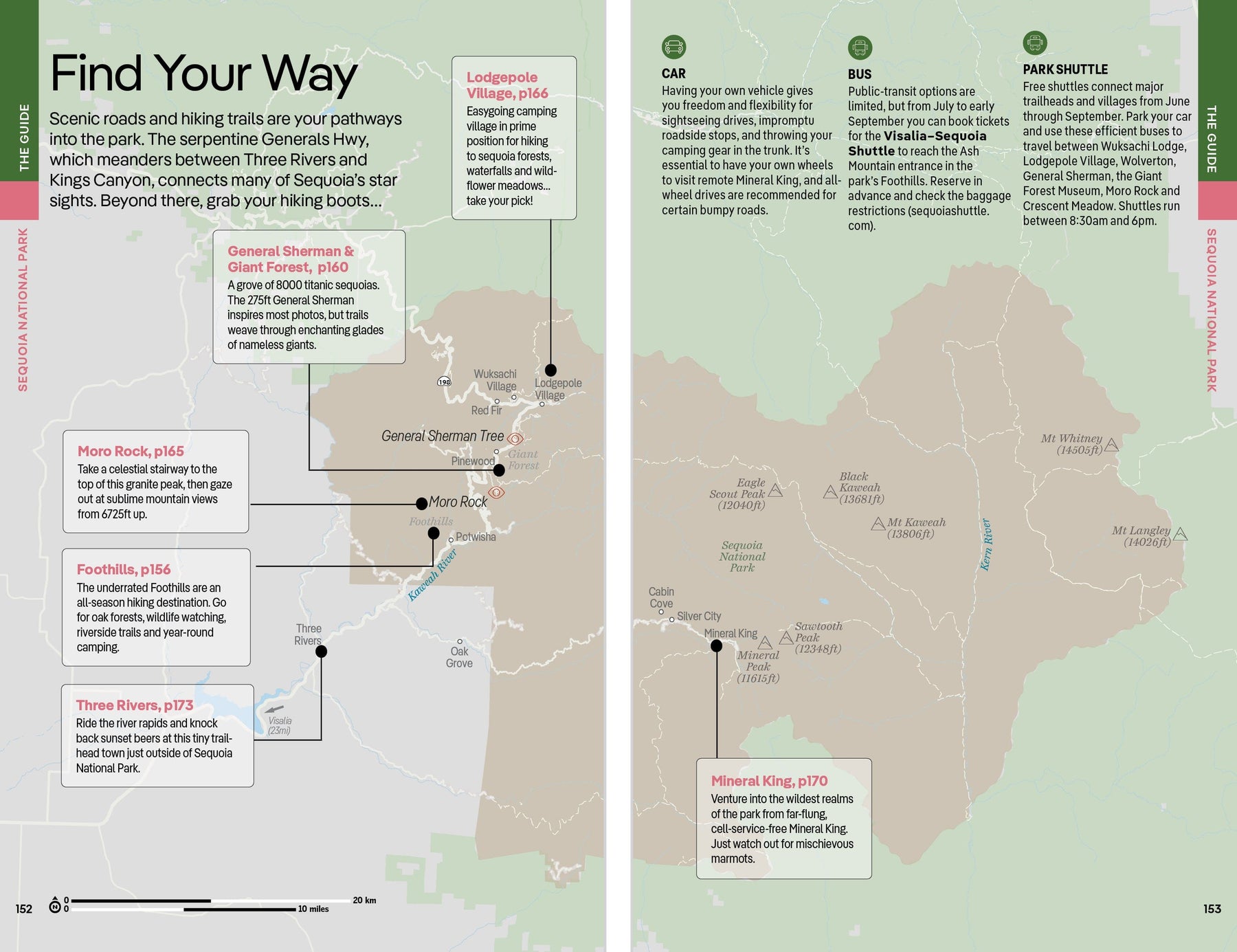 Yosemite, Sequoia & Kings Canyon National Parks - Book