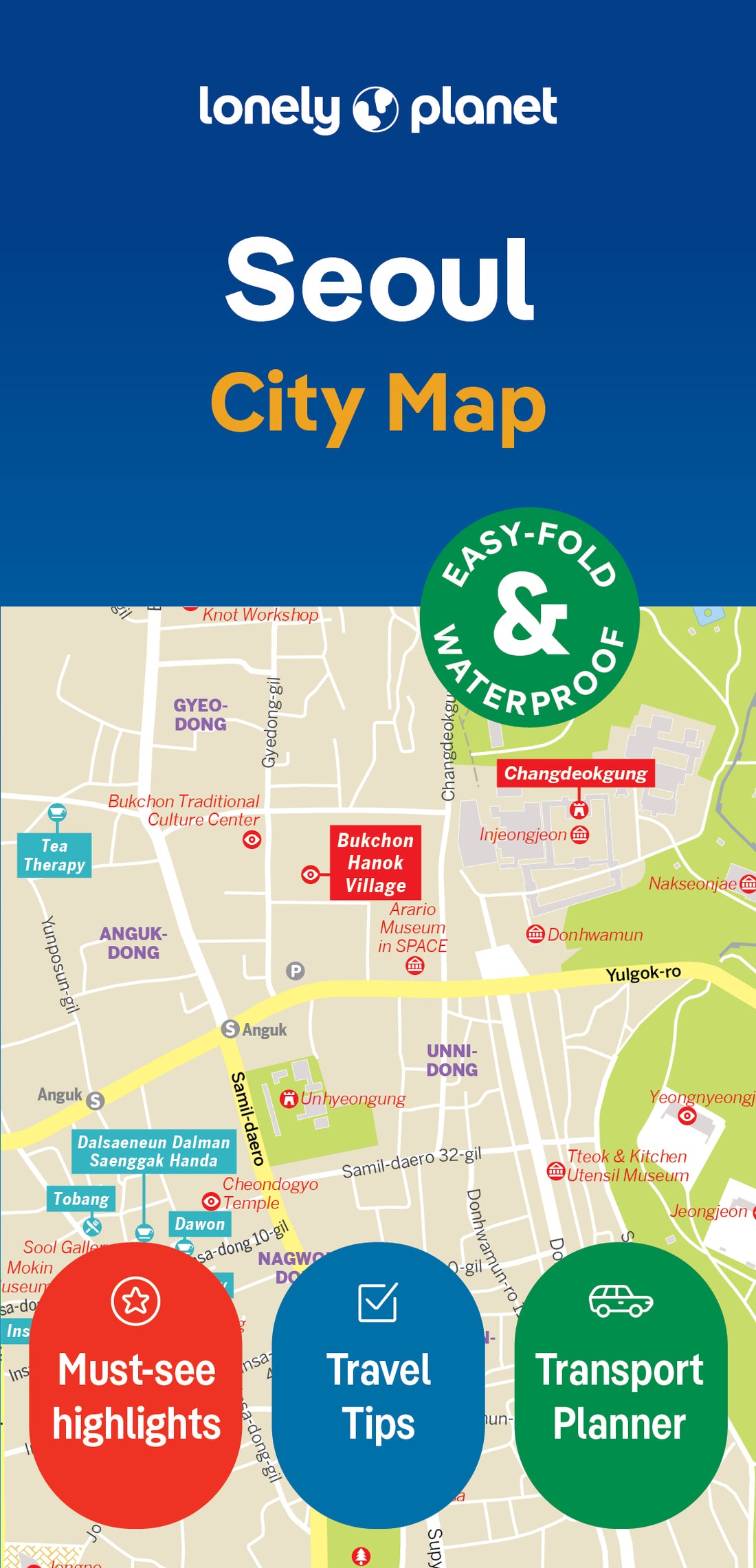 Map Seol Seoul City Map