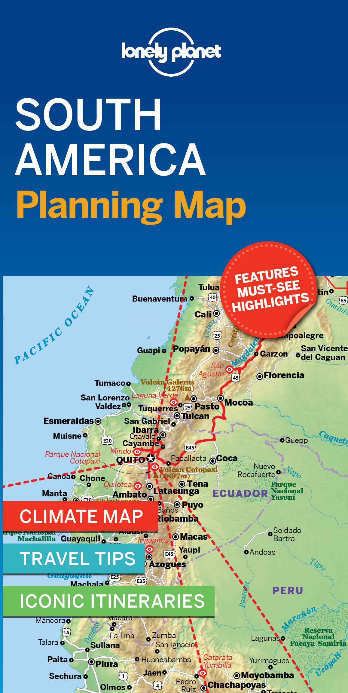 South America Planning Map