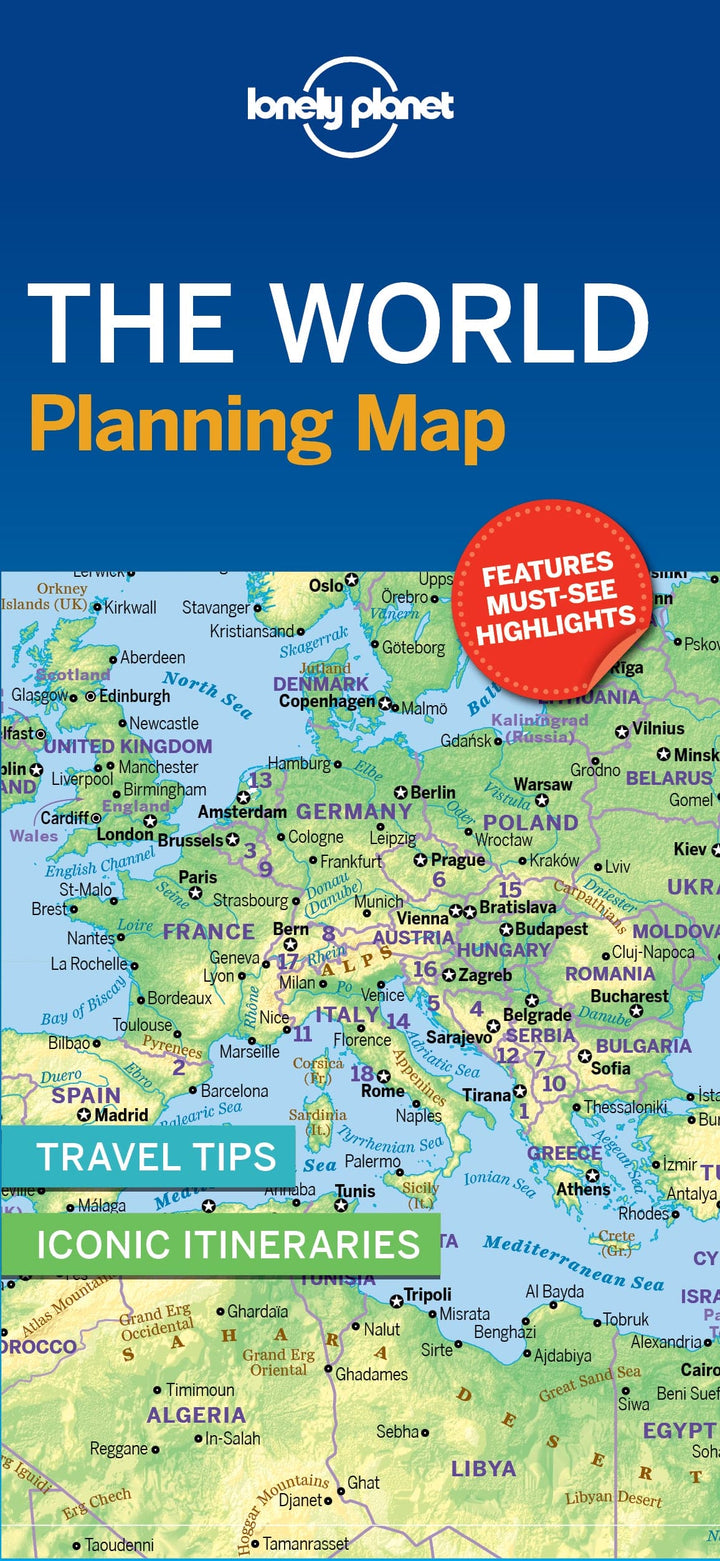 Pl@net Map Lonely Planet Maps